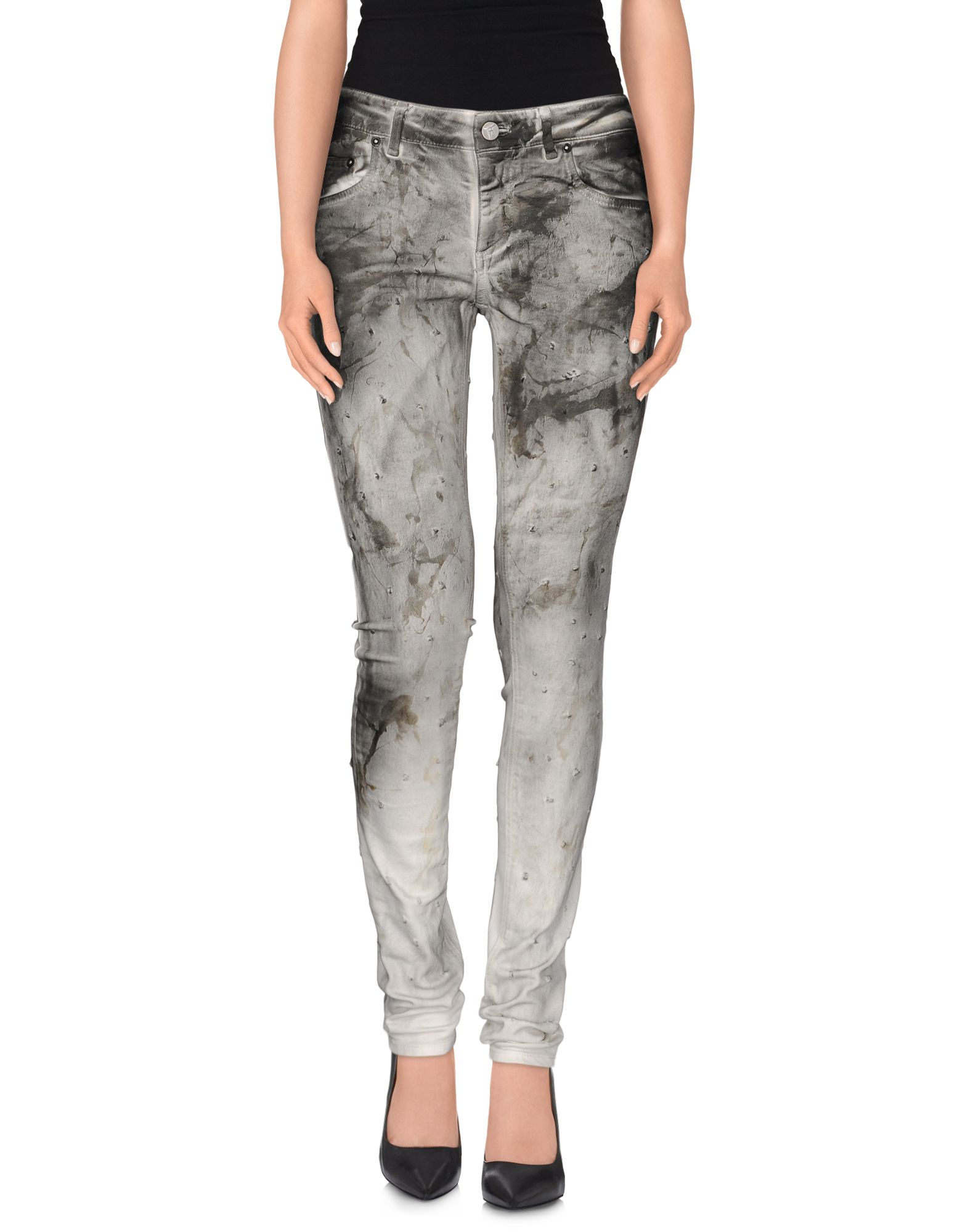 Lyst - Fagassent Denim Trousers in Gray
