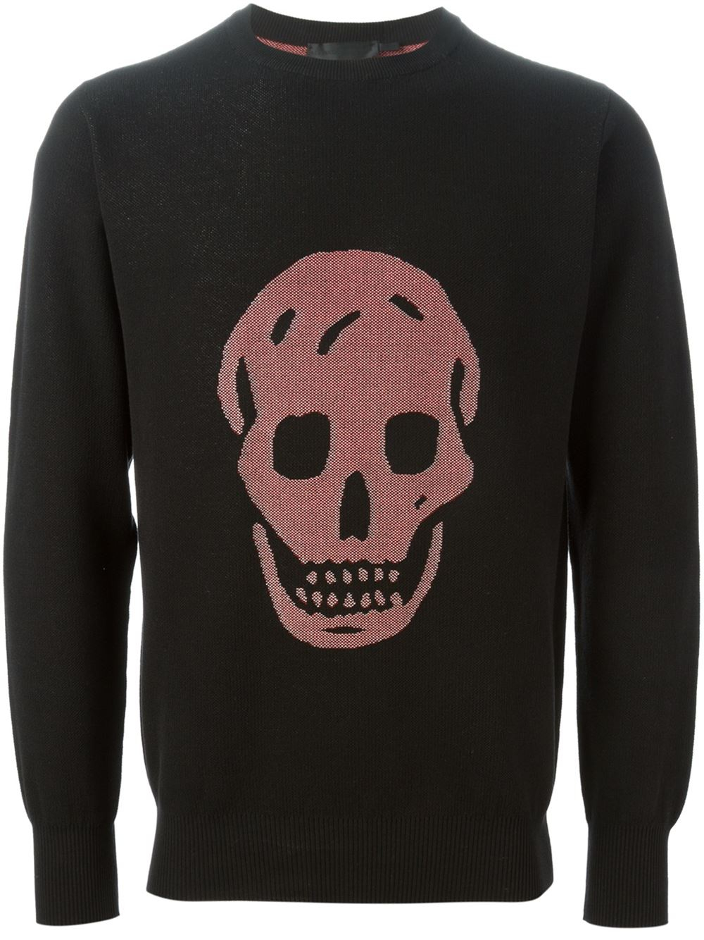 Alexander mcqueen Skull Sweater in Black for Men (Multi-colour) | Lyst