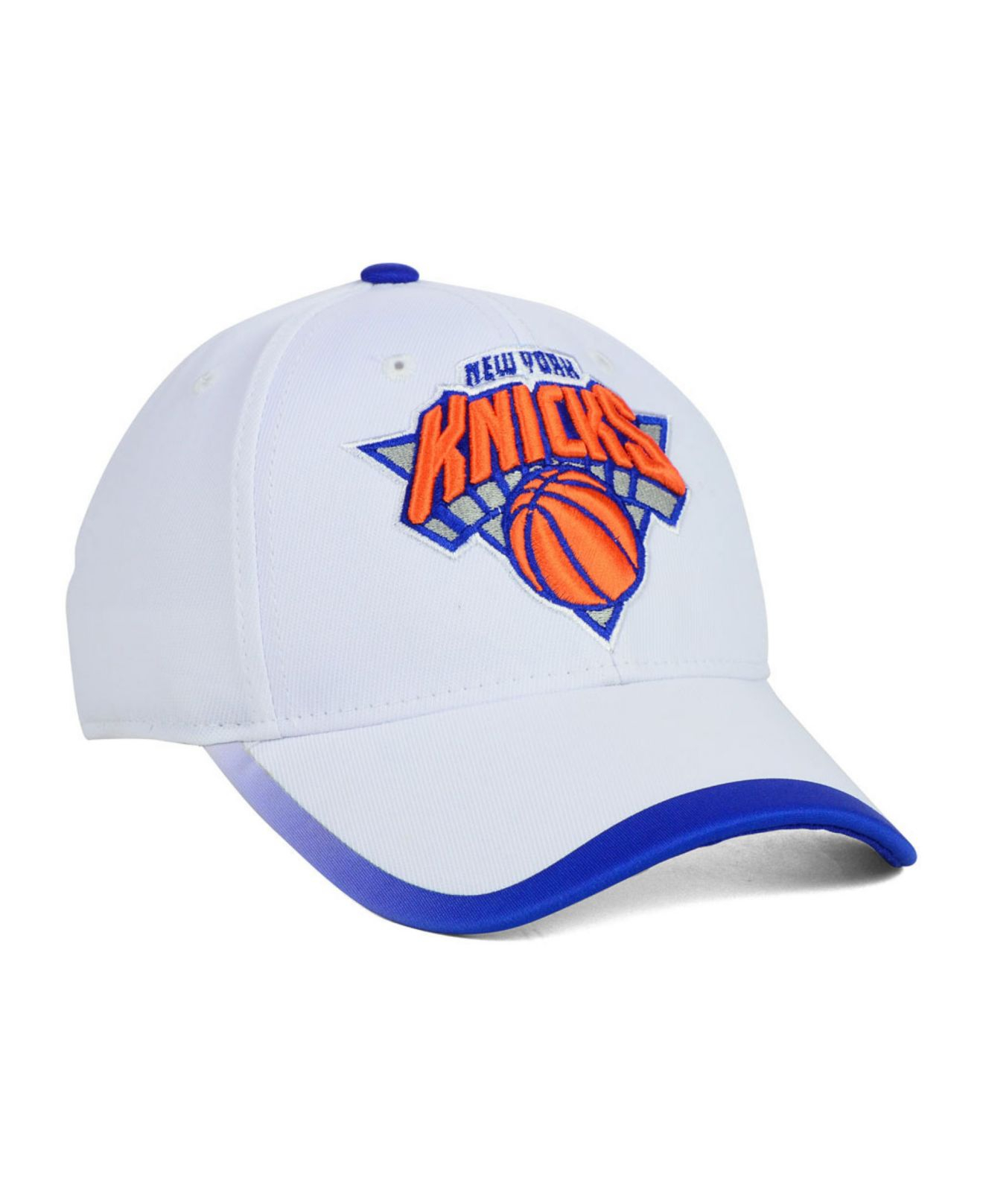 Lyst Adidas New York Knicks Timeout Flex Cap in White for Men