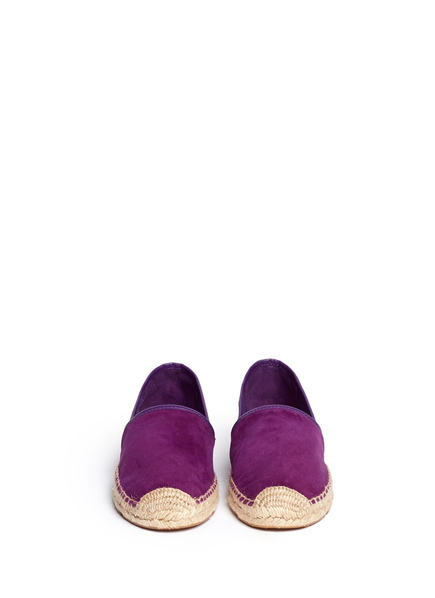 tory burch purple flats