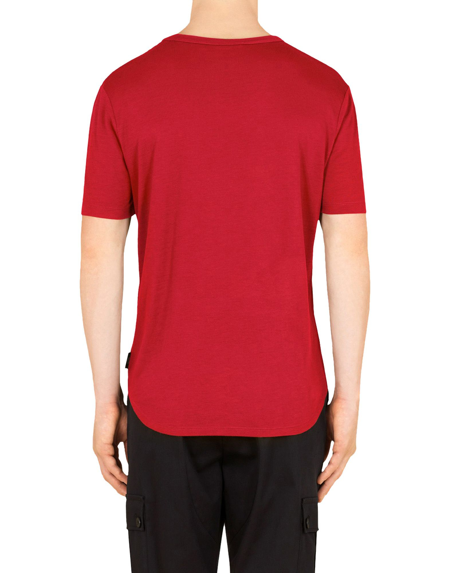 Gucci Short Sleeve T-shirt in Red for Men | Lyst
