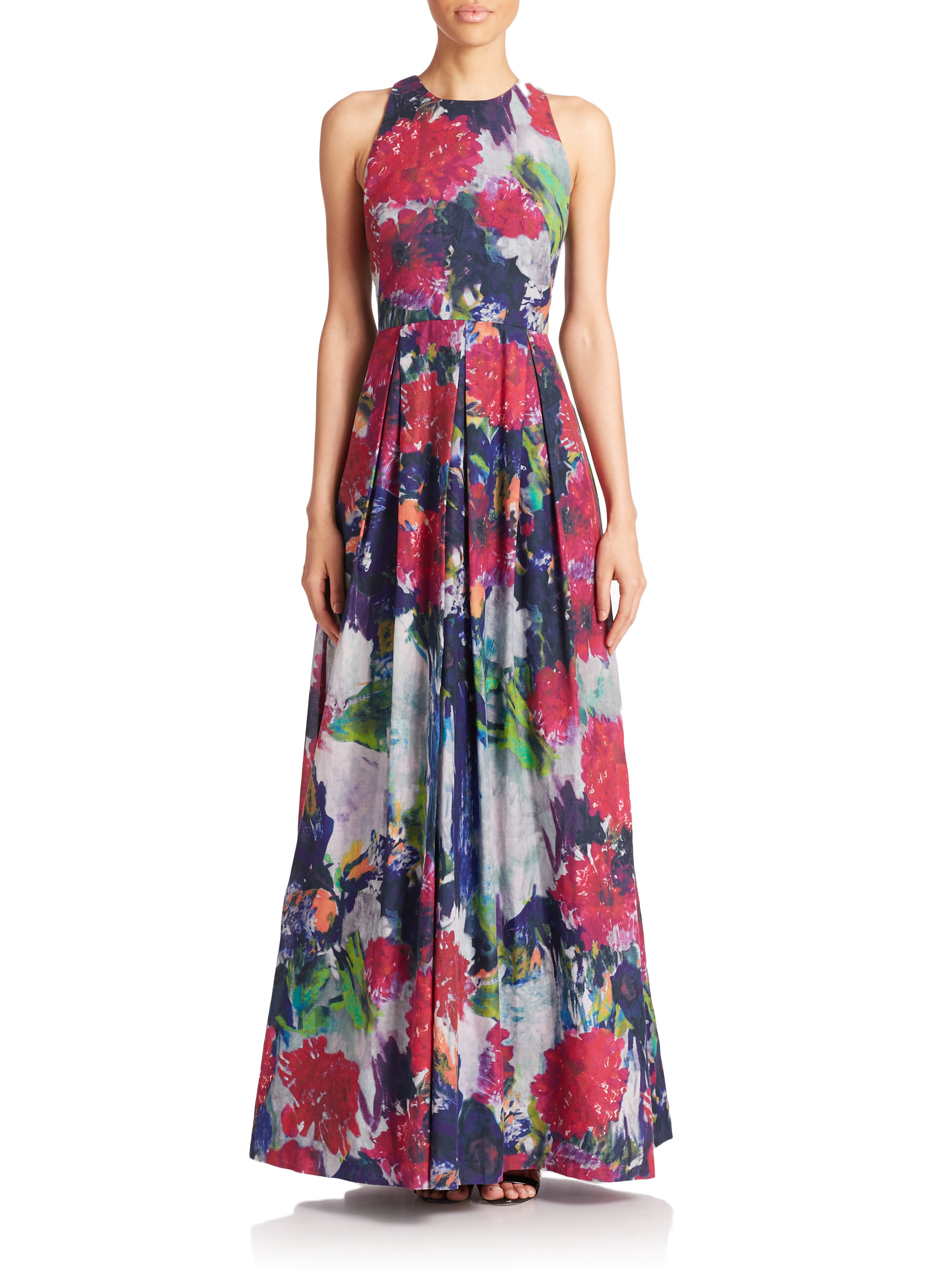 cotton maxi dresses - Dress Yp