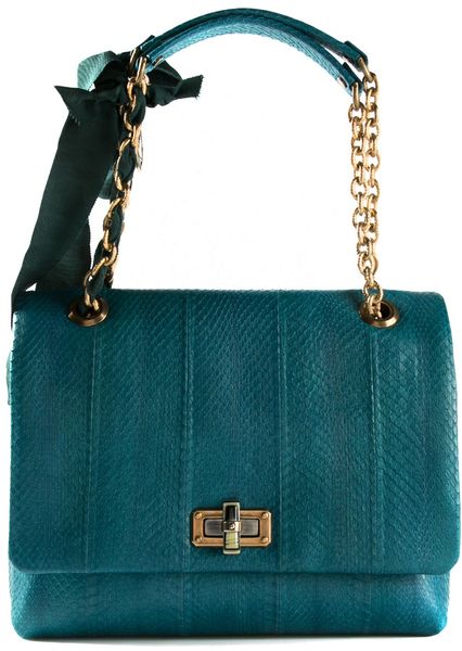 Lanvin Medium Happy Bag in Blue | Lyst