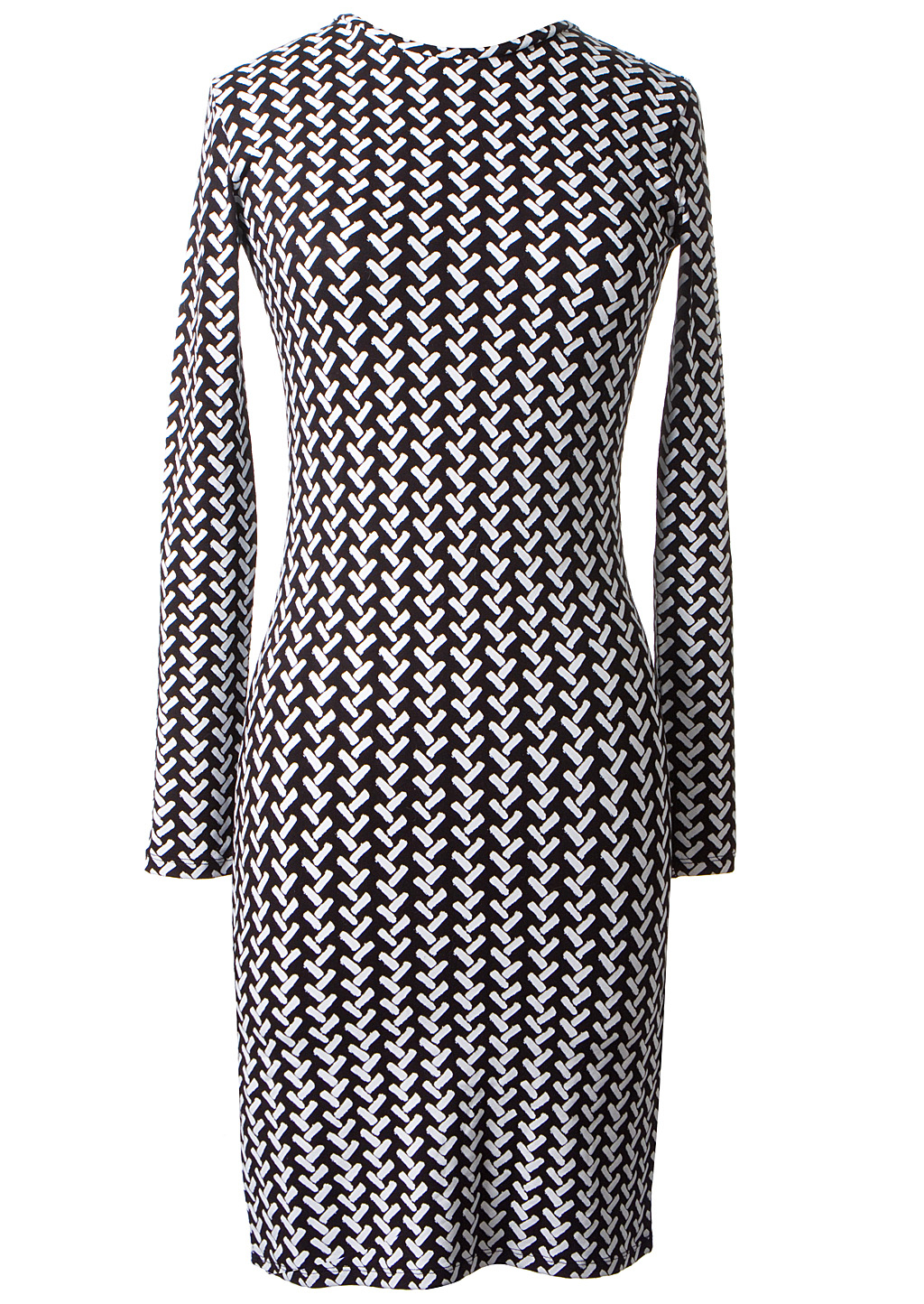 Opening ceremony Black and White Geometric Patterns Dress in Black | Lyst