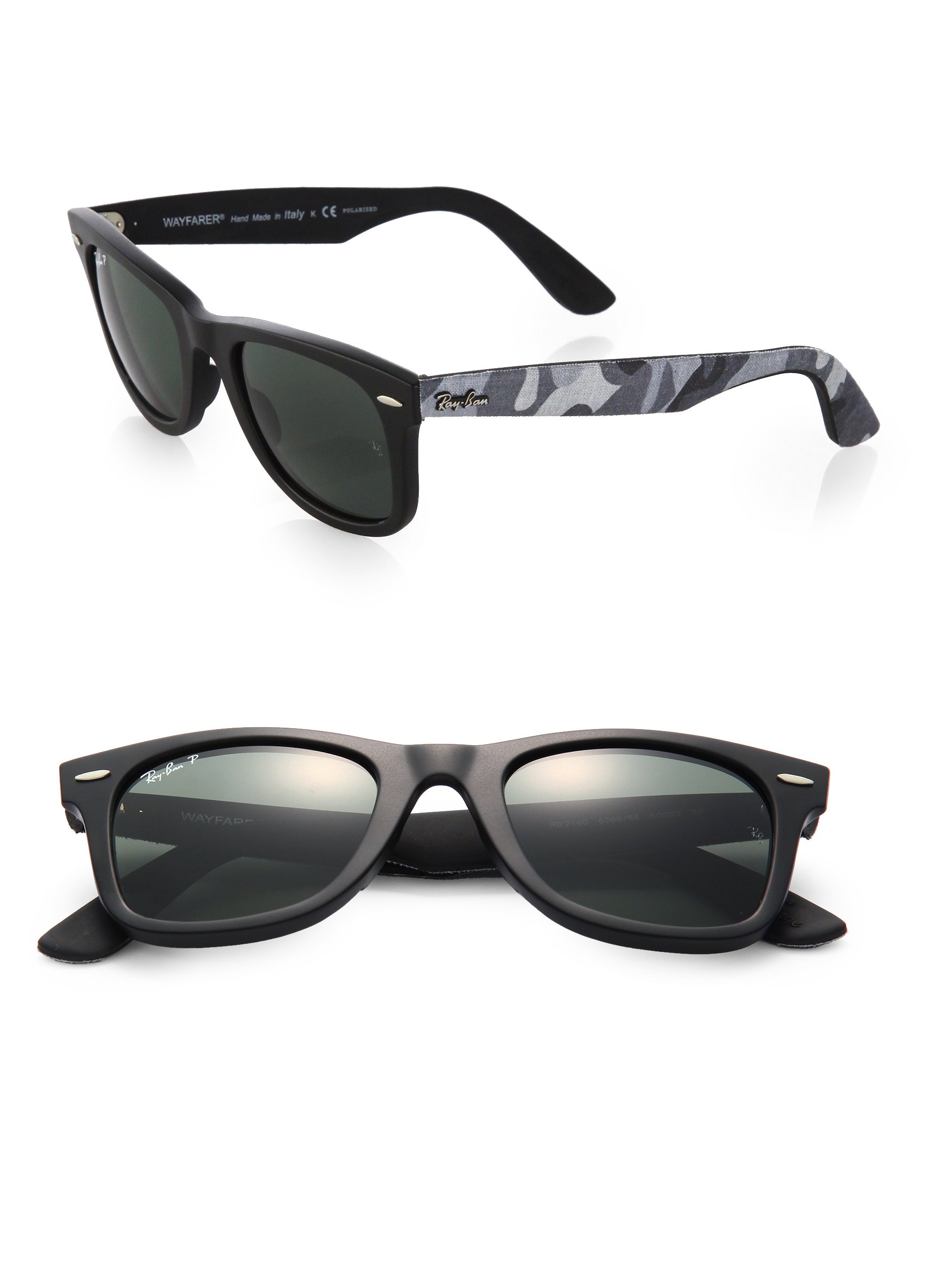 ray ban 53mm wayfarer sunglasses