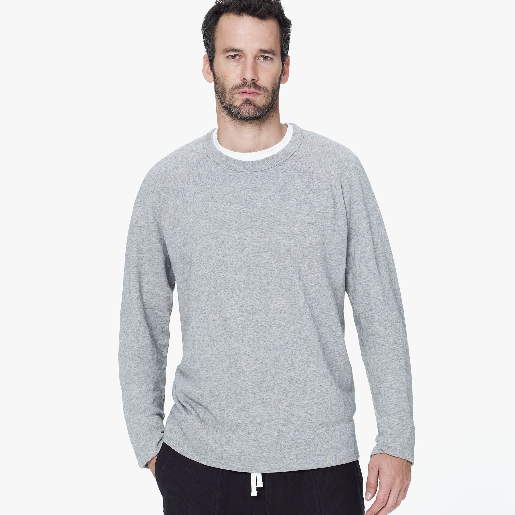 Lyst - James Perse Yosemite Vintage Fleece Sweatshirt in Gray for Men
