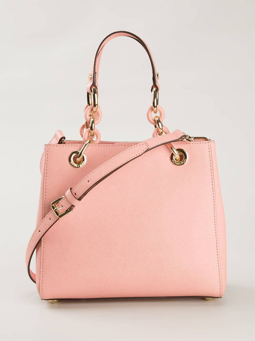 MICHAEL Michael Kors Small 'Cynthia' Tote in Pink & Purple (Pink) - Lyst