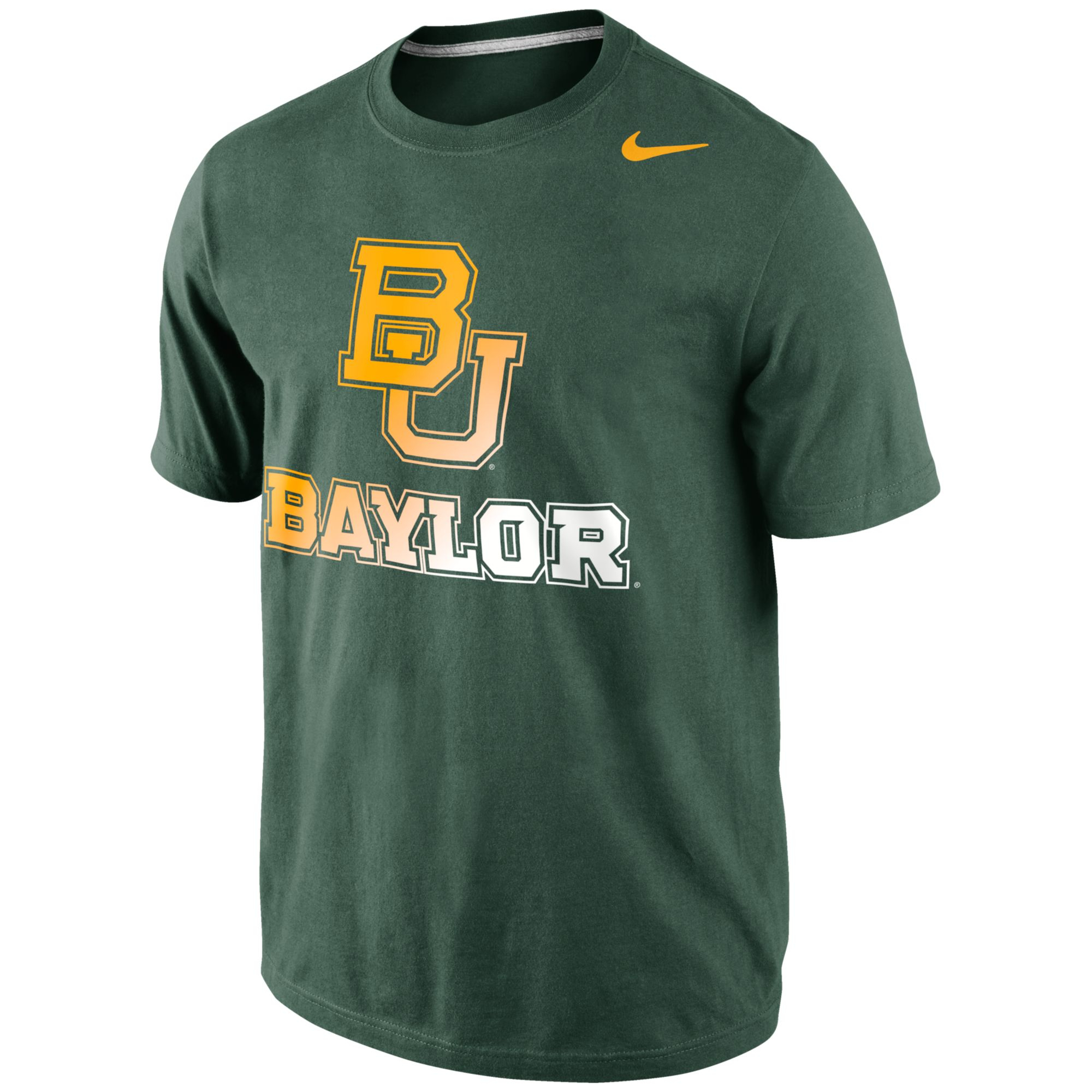 Nike Short Sleeve Baylor Bears T-Shirt in Green for Men | Lyst