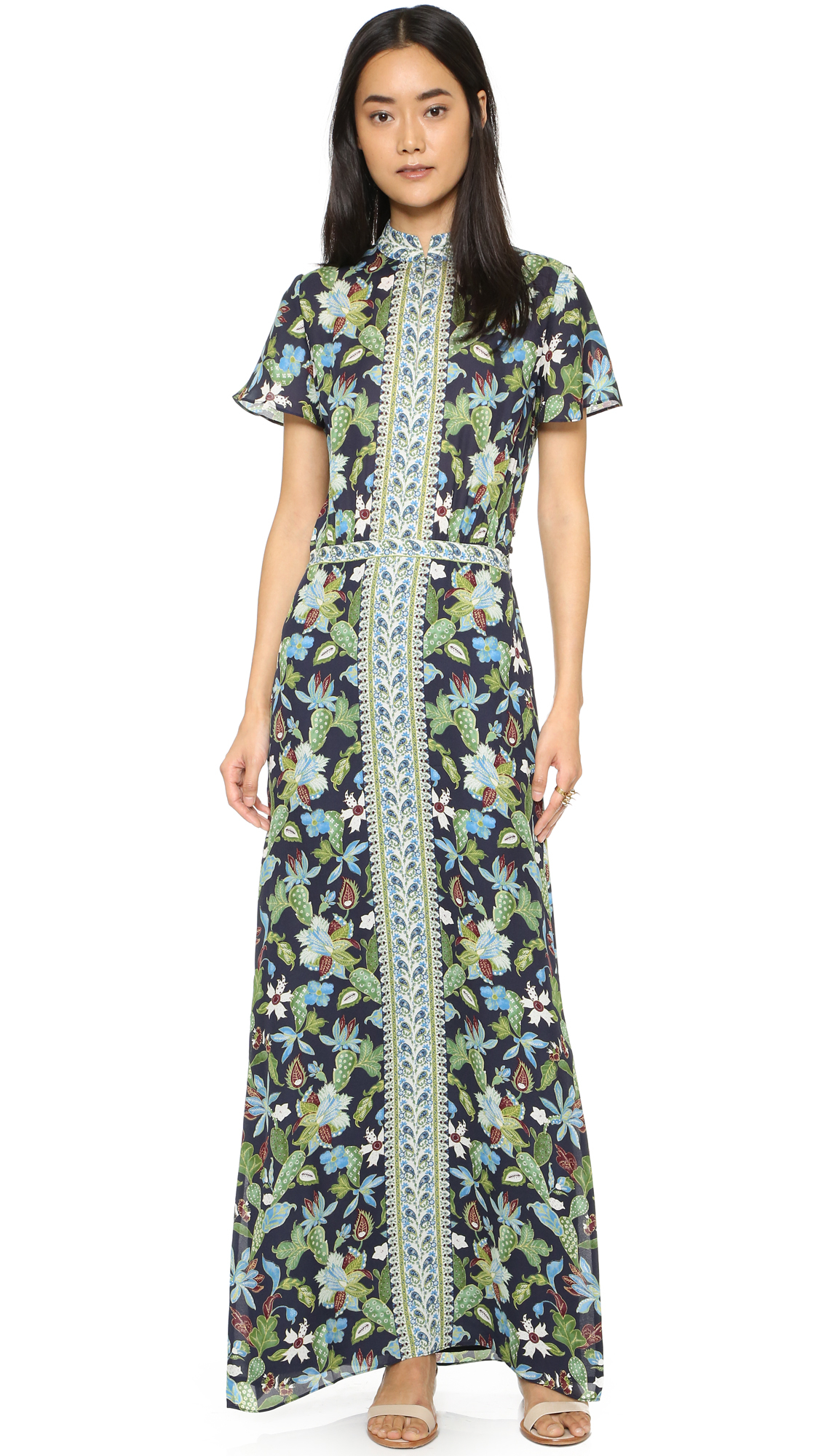 tory burch garden maze dress