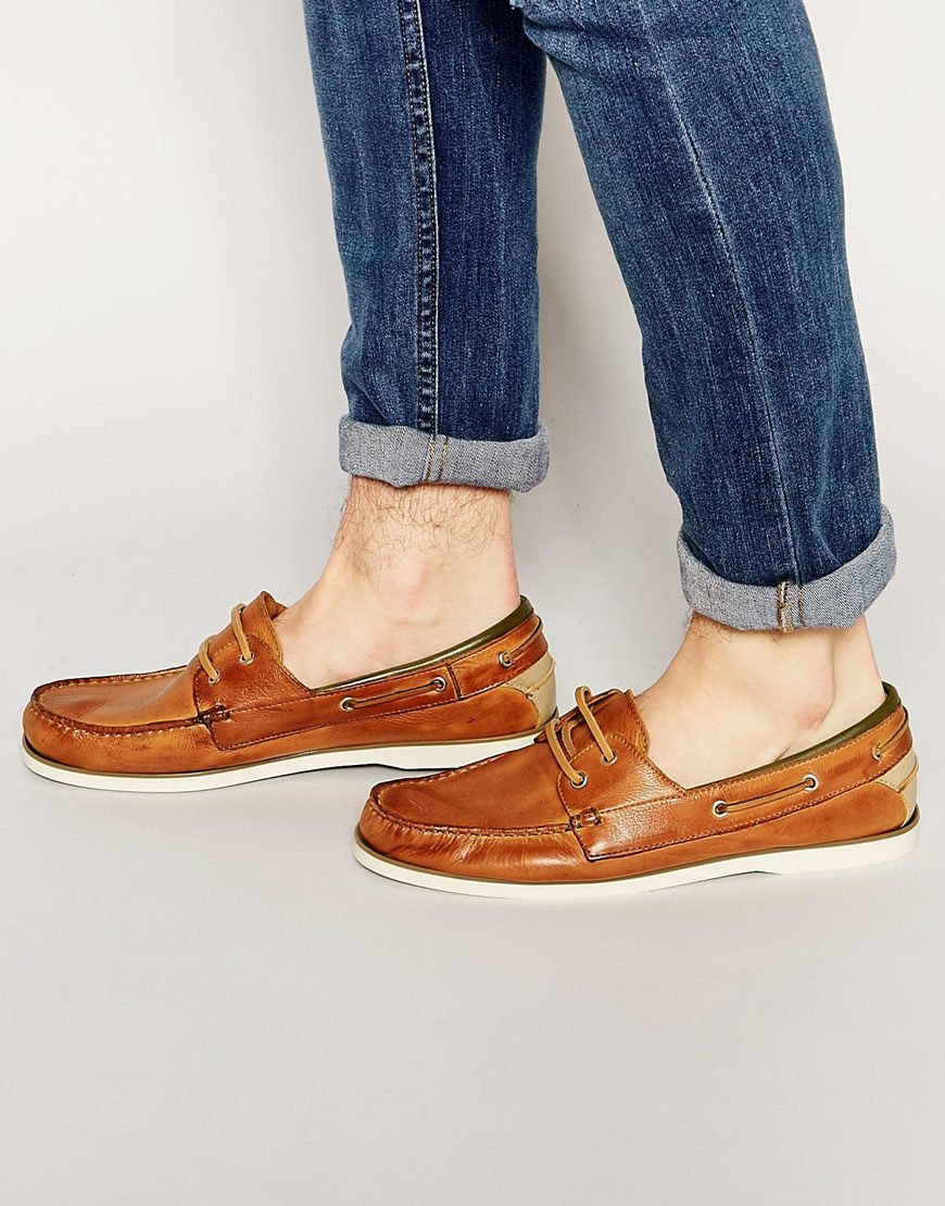 Lyst - ALDO Archive Boat Shoes in Brown for Men