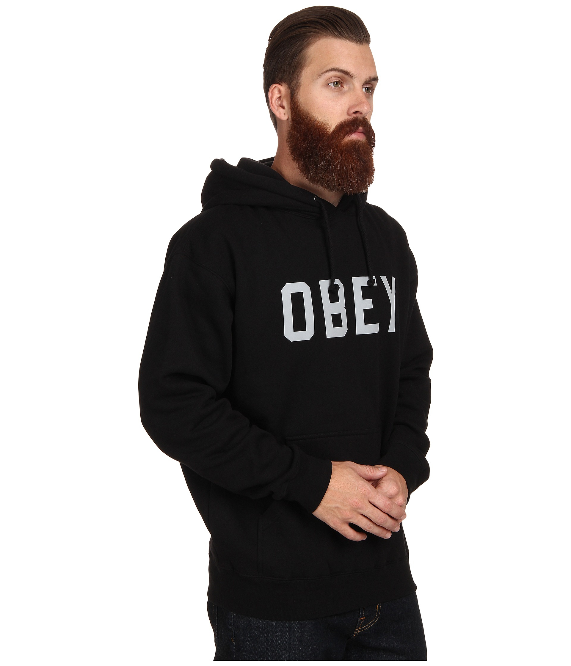 obey sweatshirt black