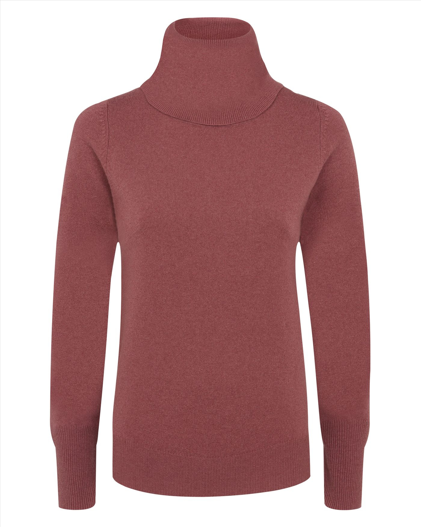 Lyst - Jaeger Cashmere Cowl Neck Sweater in Pink