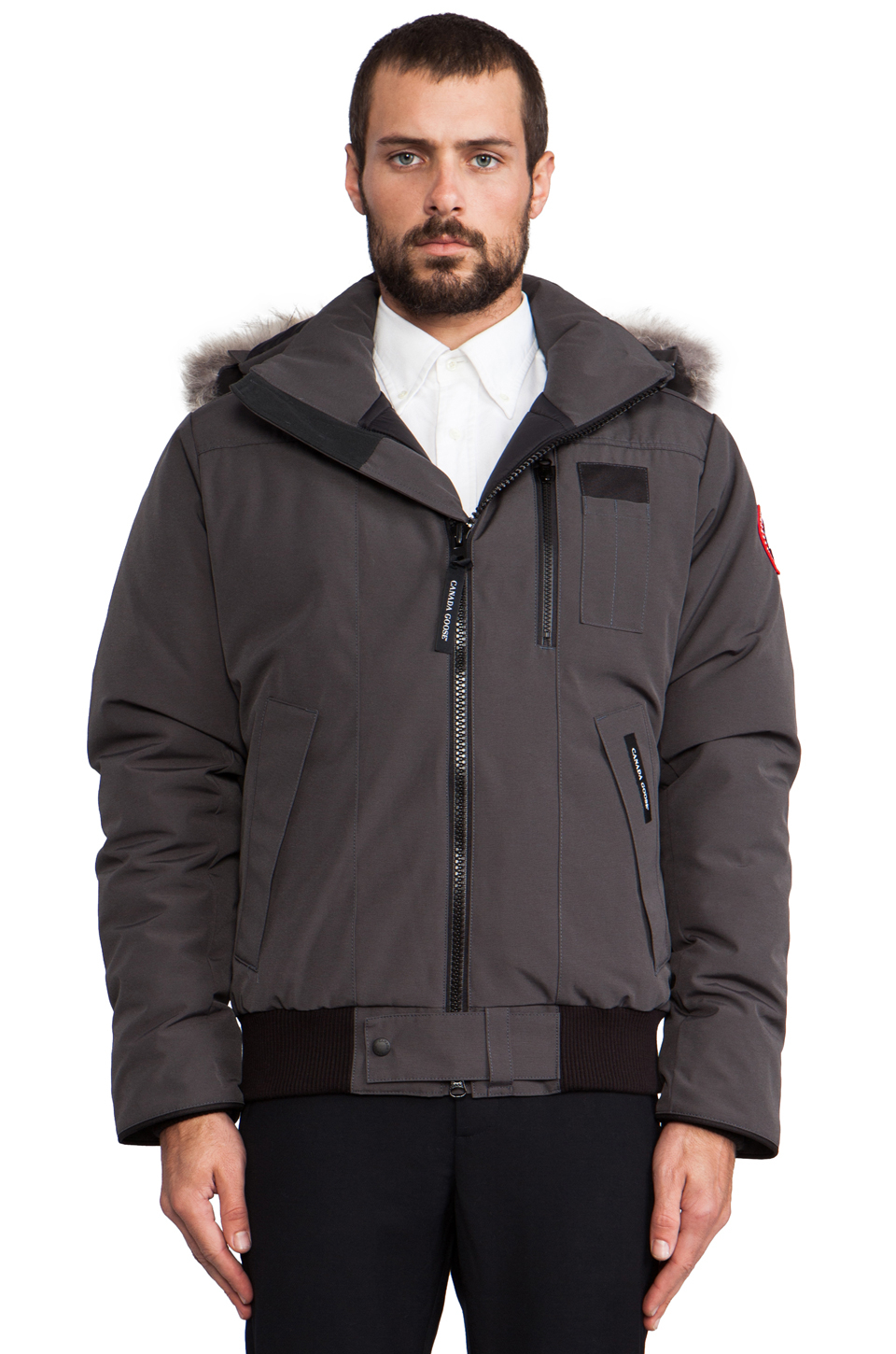 canada goose borden bomber graphite canada goose borden bomber graphite