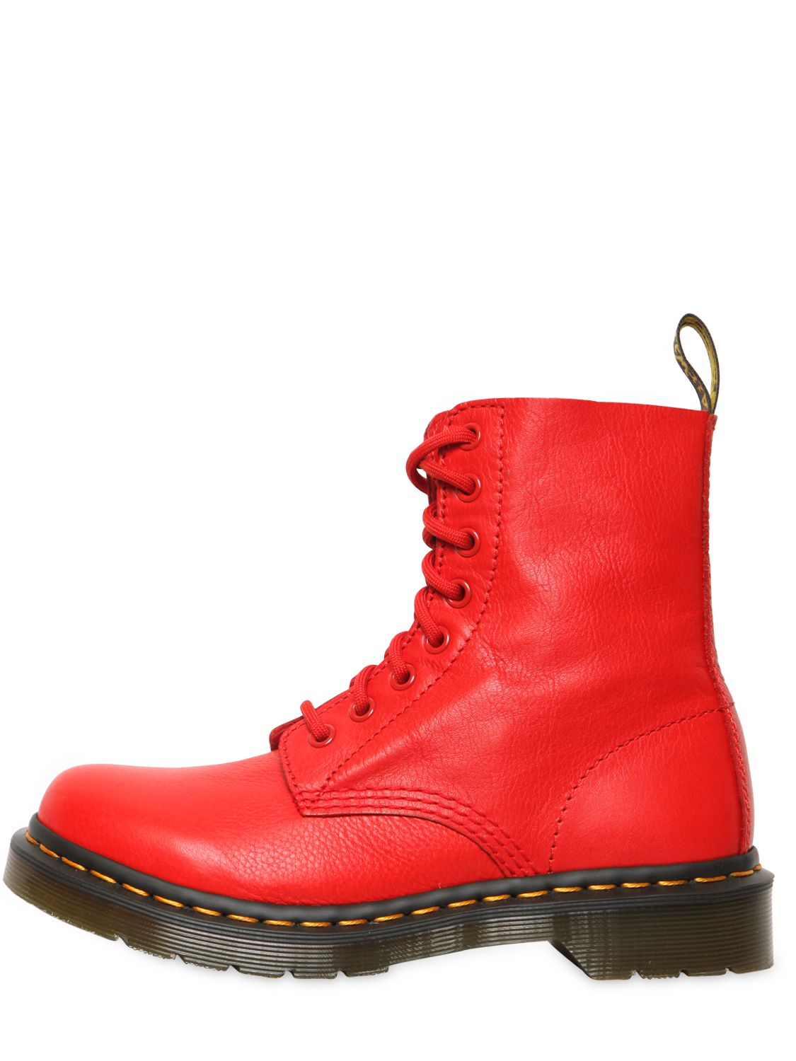 doc martens rouges vernies