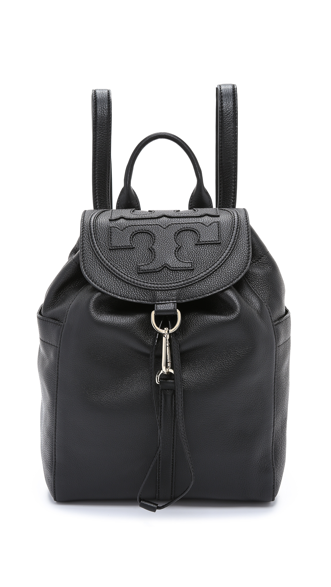 Tory burch All T Backpack in Black | Lyst