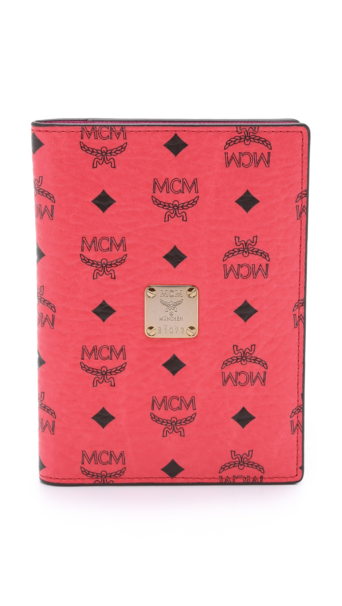 Mcm Passport Holder Red in Red Lyst