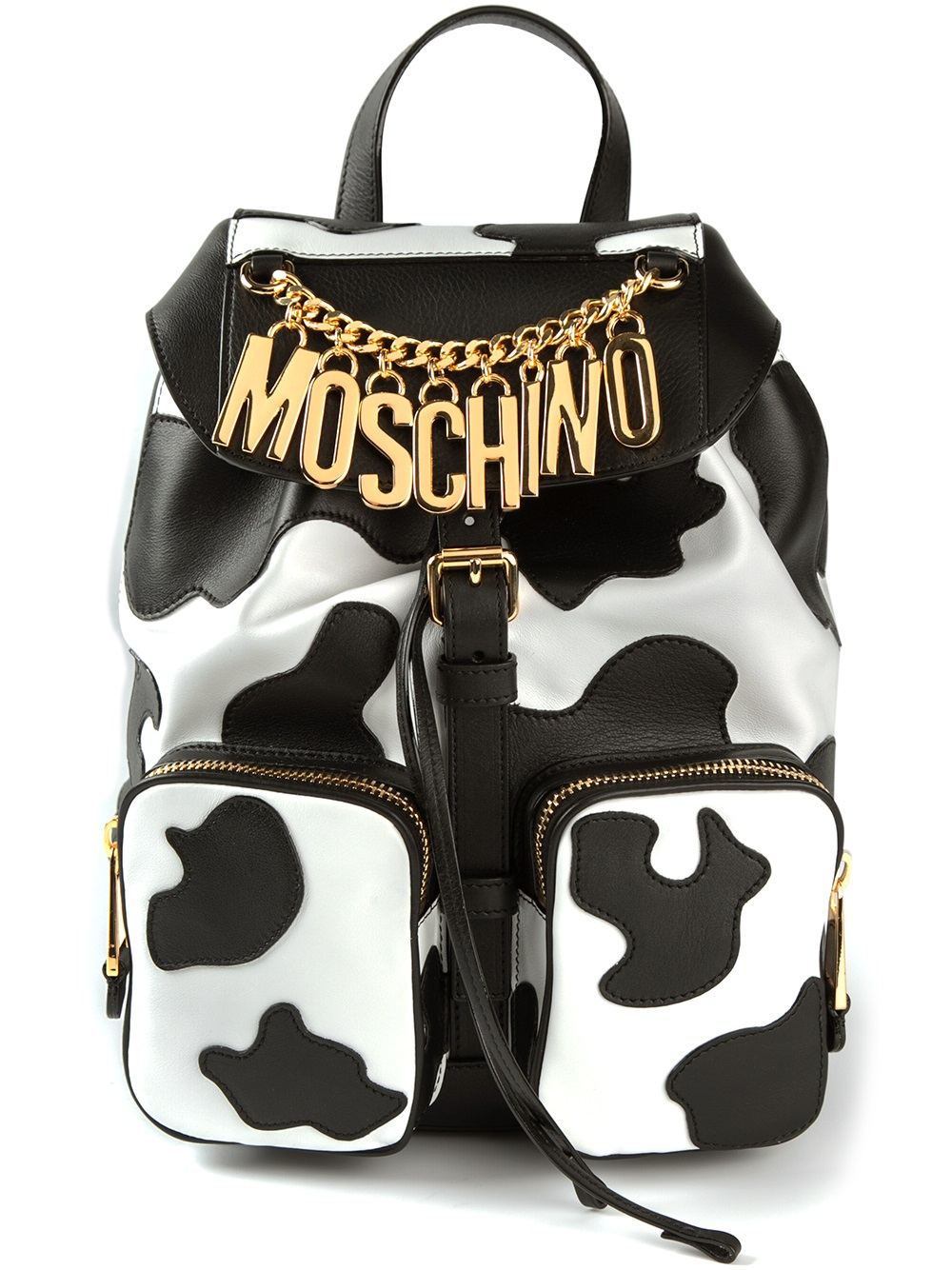 moschino cow purse