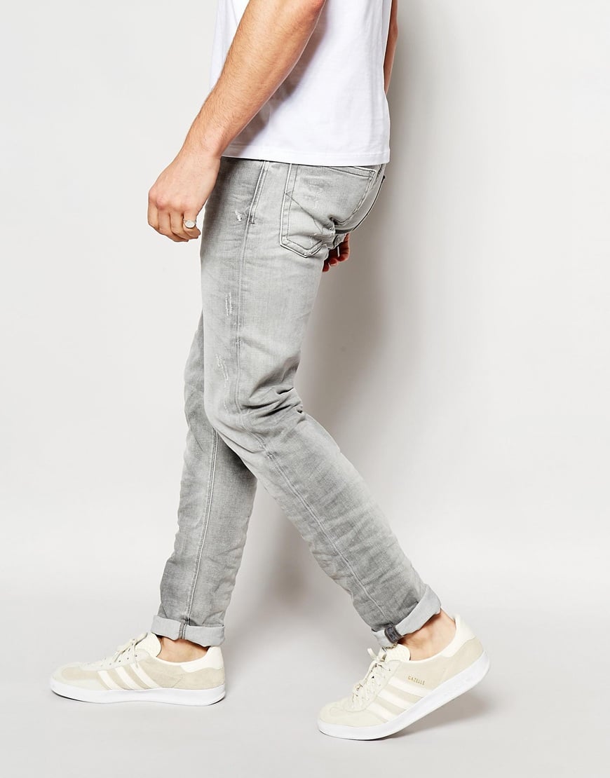 mens grey slim fit jeans