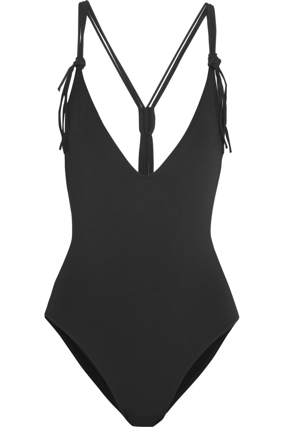 Lyst - Eres Spotlight Groupie Macramé-Trimmed Swimsuit in Black