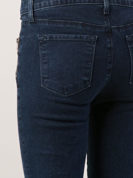 J Brand Tali Zip Jeans in Blue | Lyst