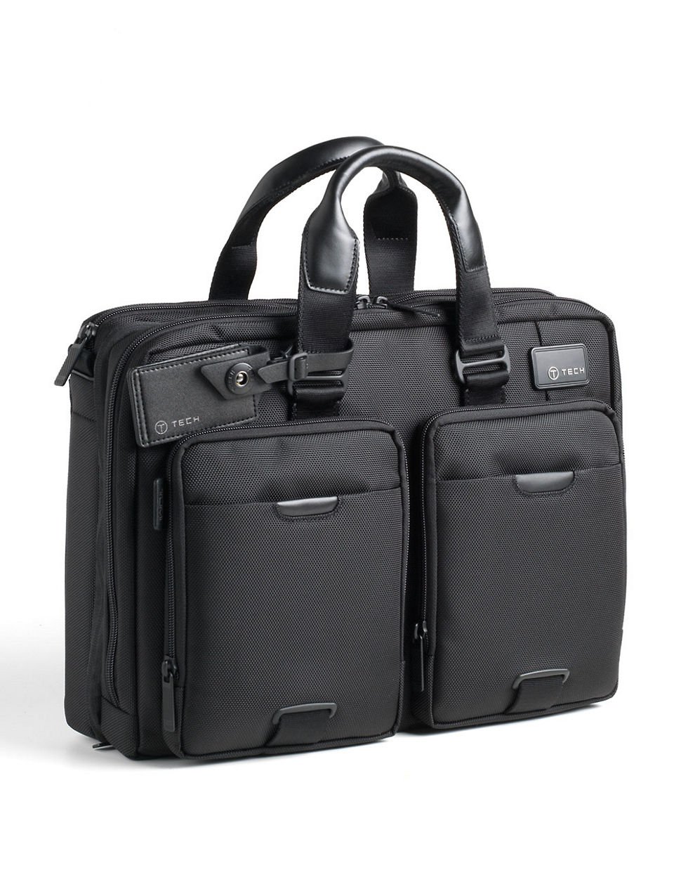 Tumi Ttech By Network Tpass Slim Laptop Briefcase in Black for Men Lyst