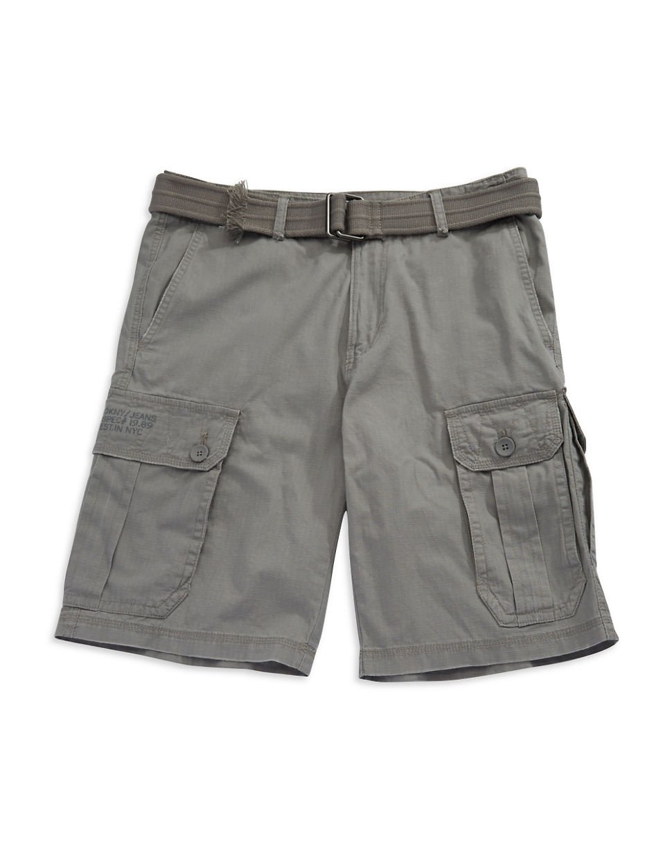 Dkny Ripstop Cargo Shorts in Gray for Men (Grey) | Lyst