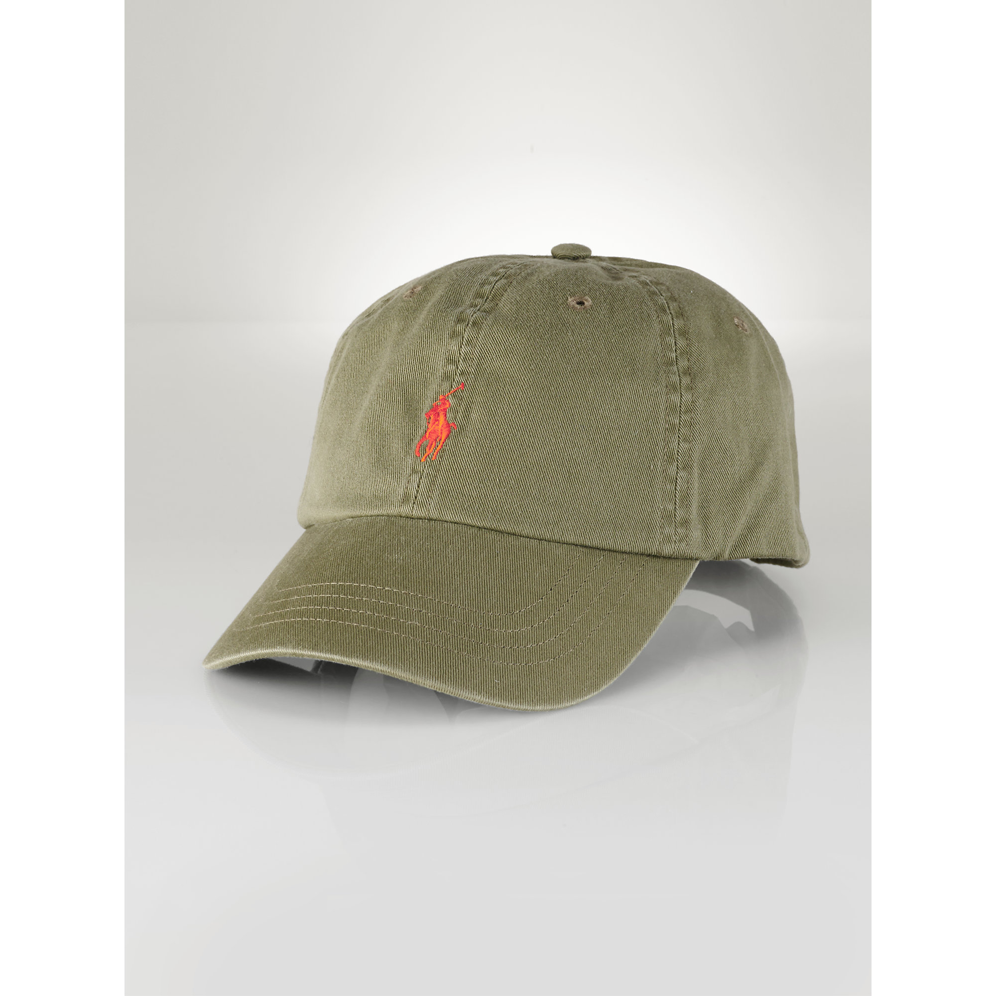 dark green polo hat