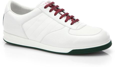 Gucci 1984 Leather Anniversary Sneakers in White for Men