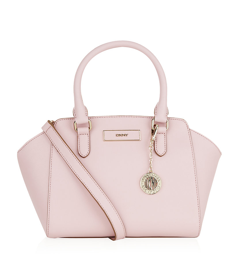 Dkny Saffiano Small Trapeze Bag in Pink Lyst