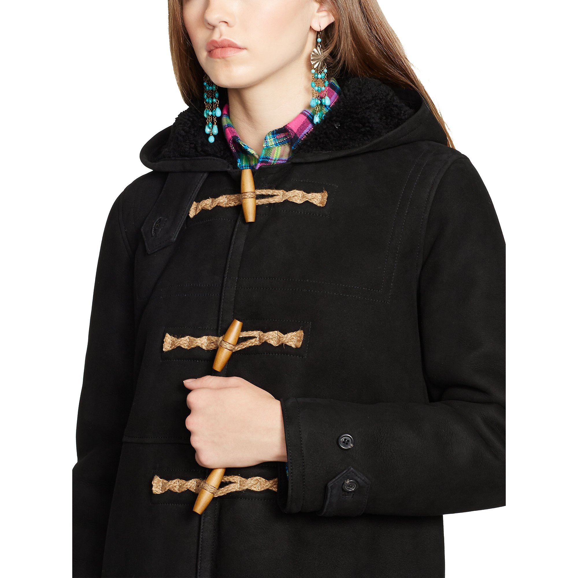 ralph lauren toggle coat