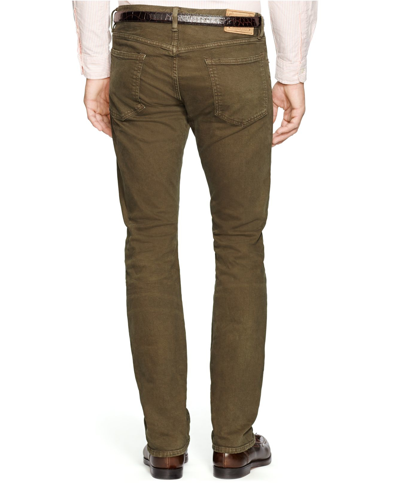 ralph lauren varick slim straight stretch