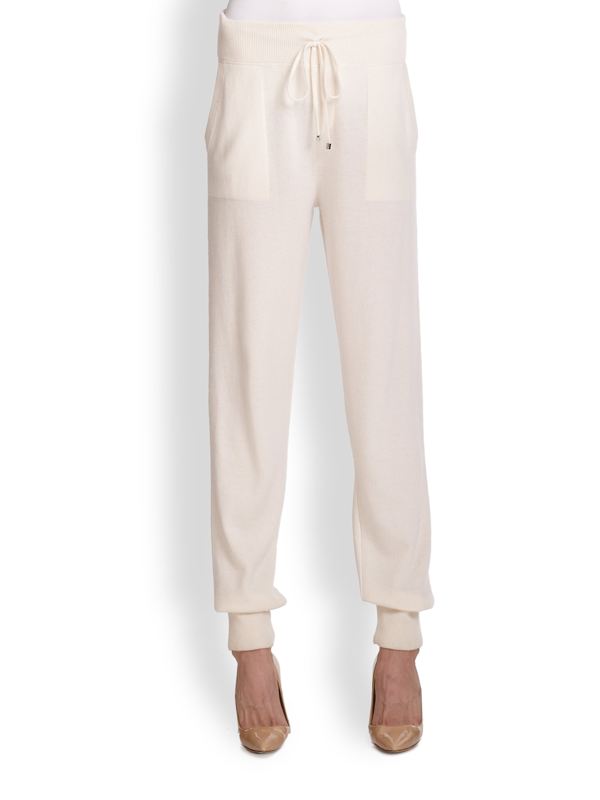 cashmere sweatpants womens