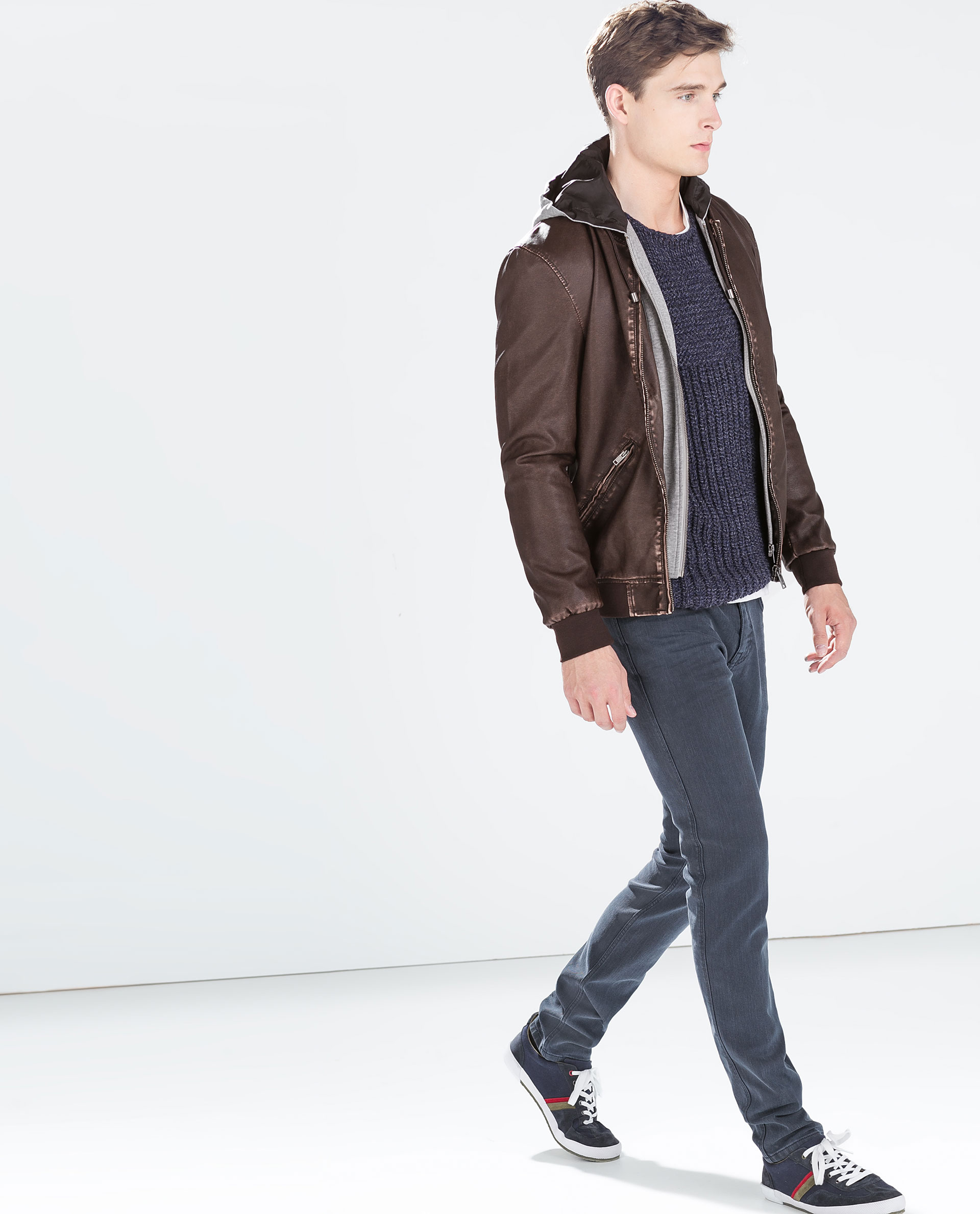 Hooded Faux Leather Jacket Zara Cairoamani Com Hooded Faux Leather Jacket Zara Cairoamani Com