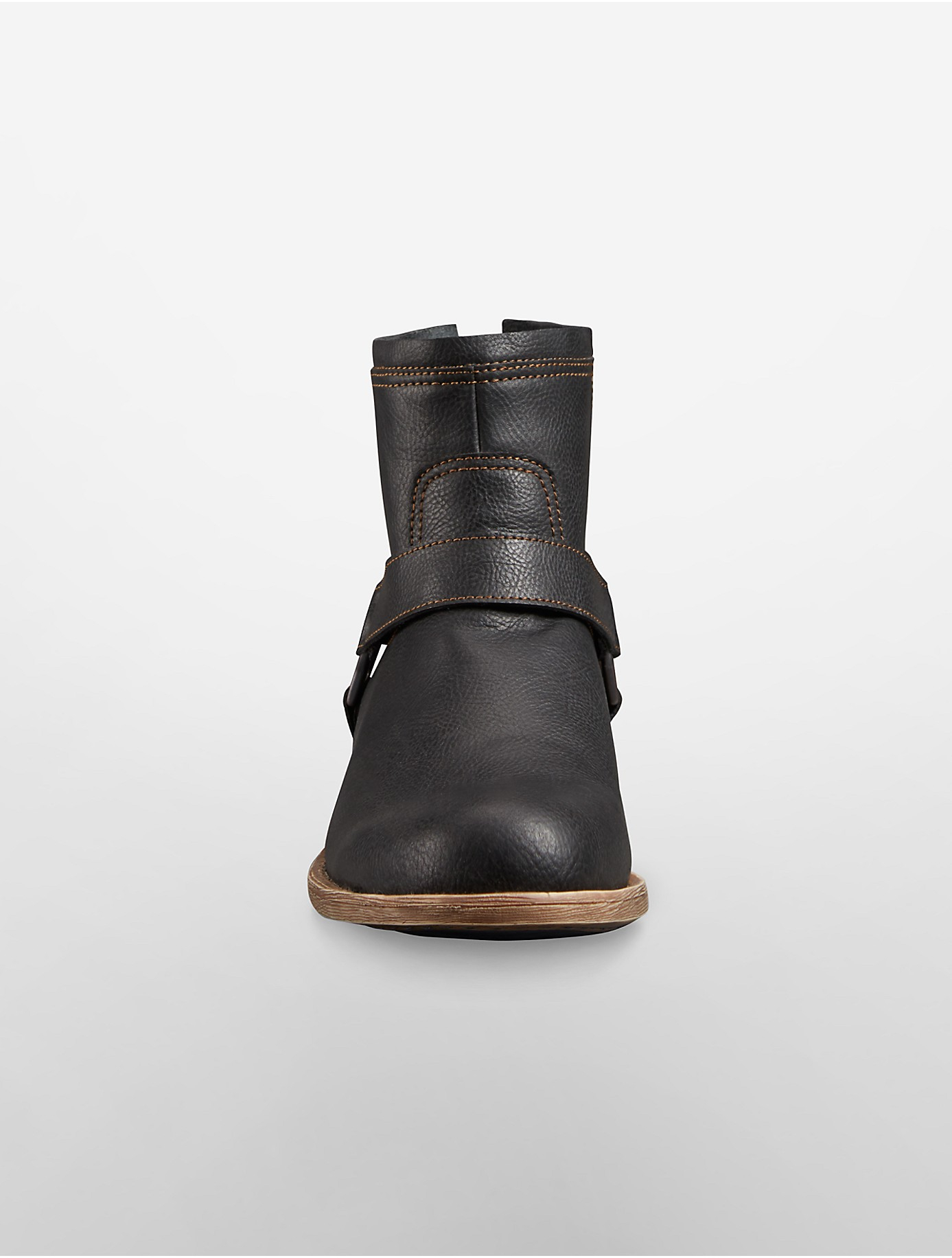 calvin klein leather boots men