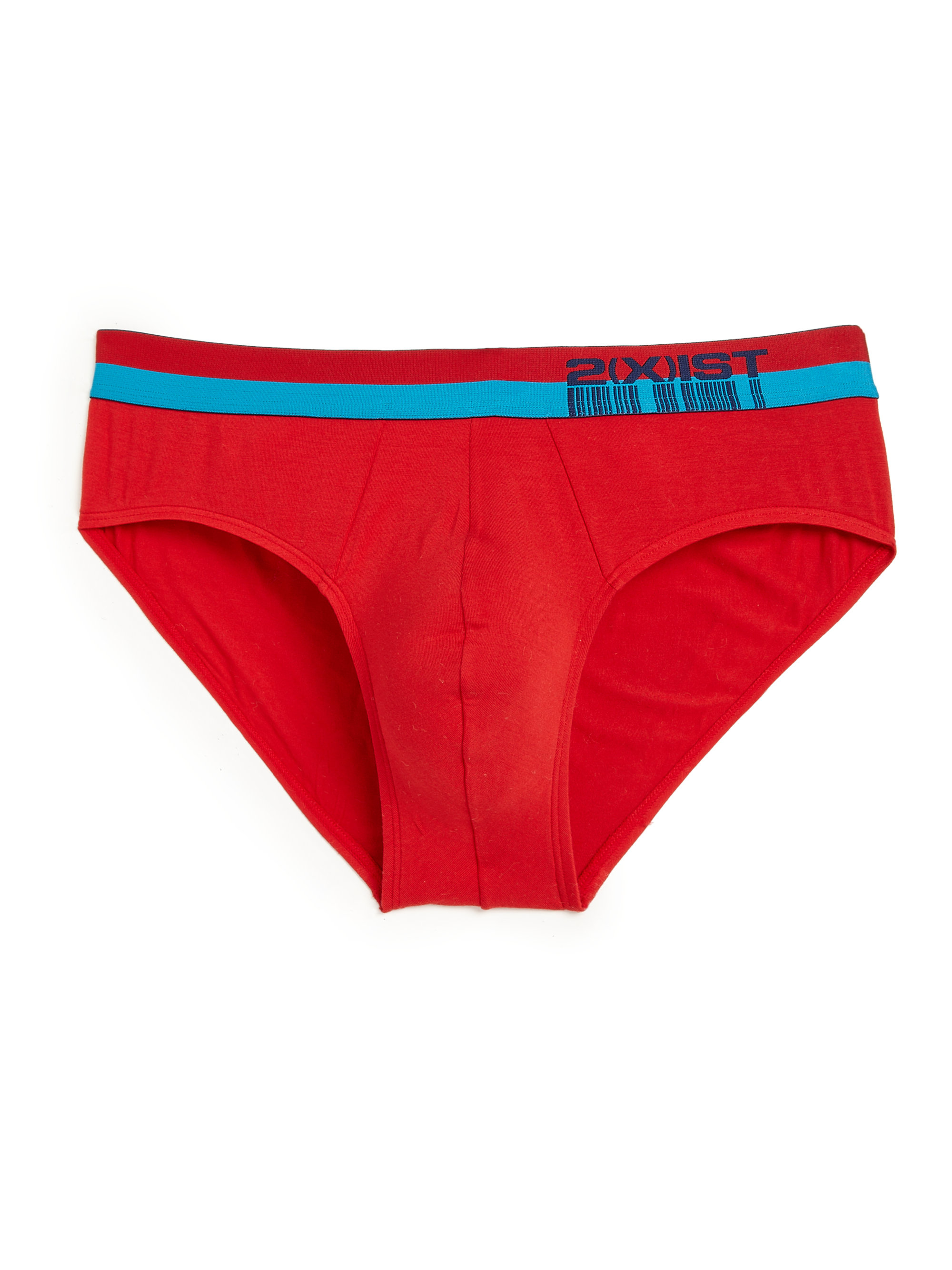 2xist Barcode Modal No-show Briefs in Red for Men | Lyst