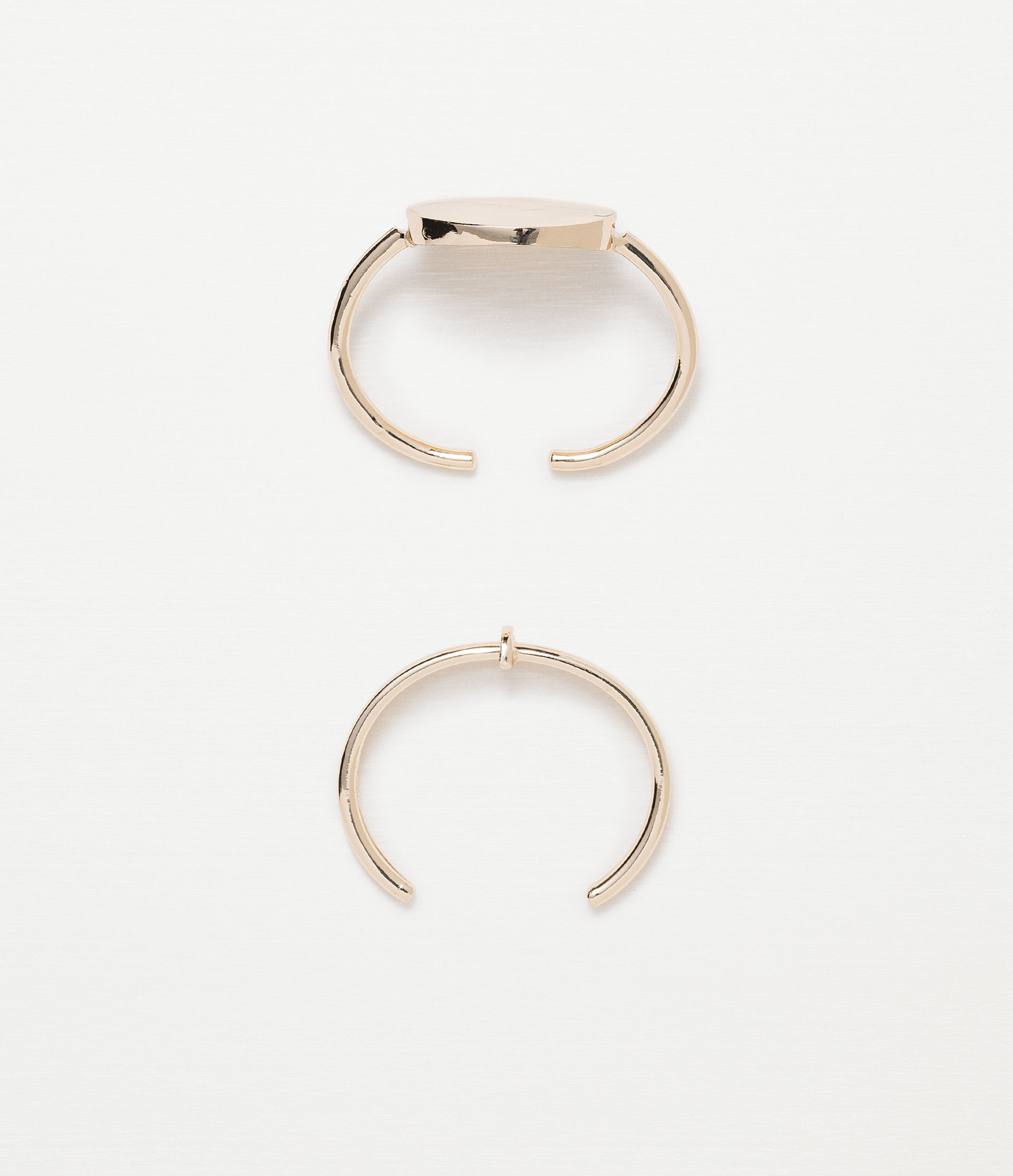 Zara Adjustable Rigid Bracelets in Gold (Golden) Lyst
