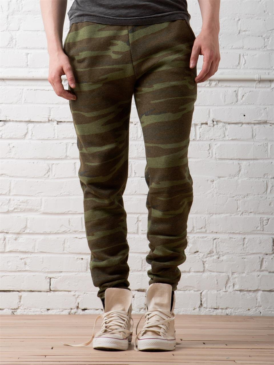 Alternative Apparel | Khaki Pe Printed Fleece Pants for Men | Lyst