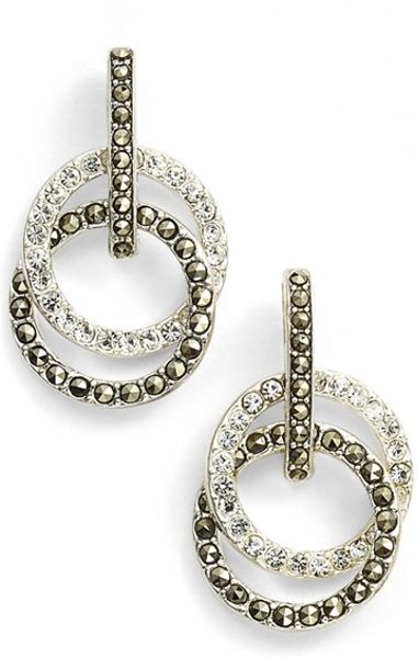 Judith Jack 'Rings  Things' Drop Earrings in Silver (SILVER ...