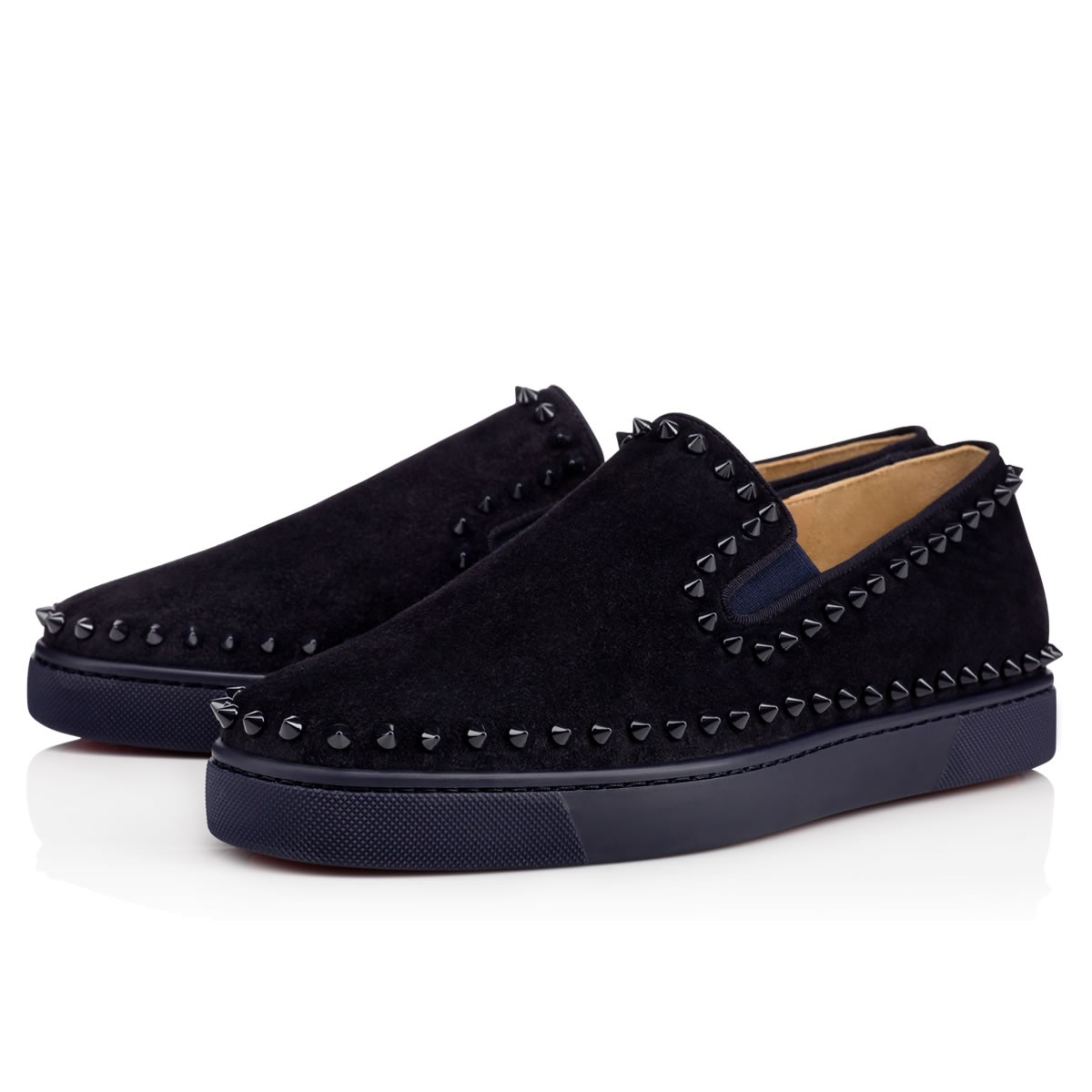 Christian Louboutin - CHRISTIAN LOUBOUTIN PIK BOAT FLAT VEAU の+