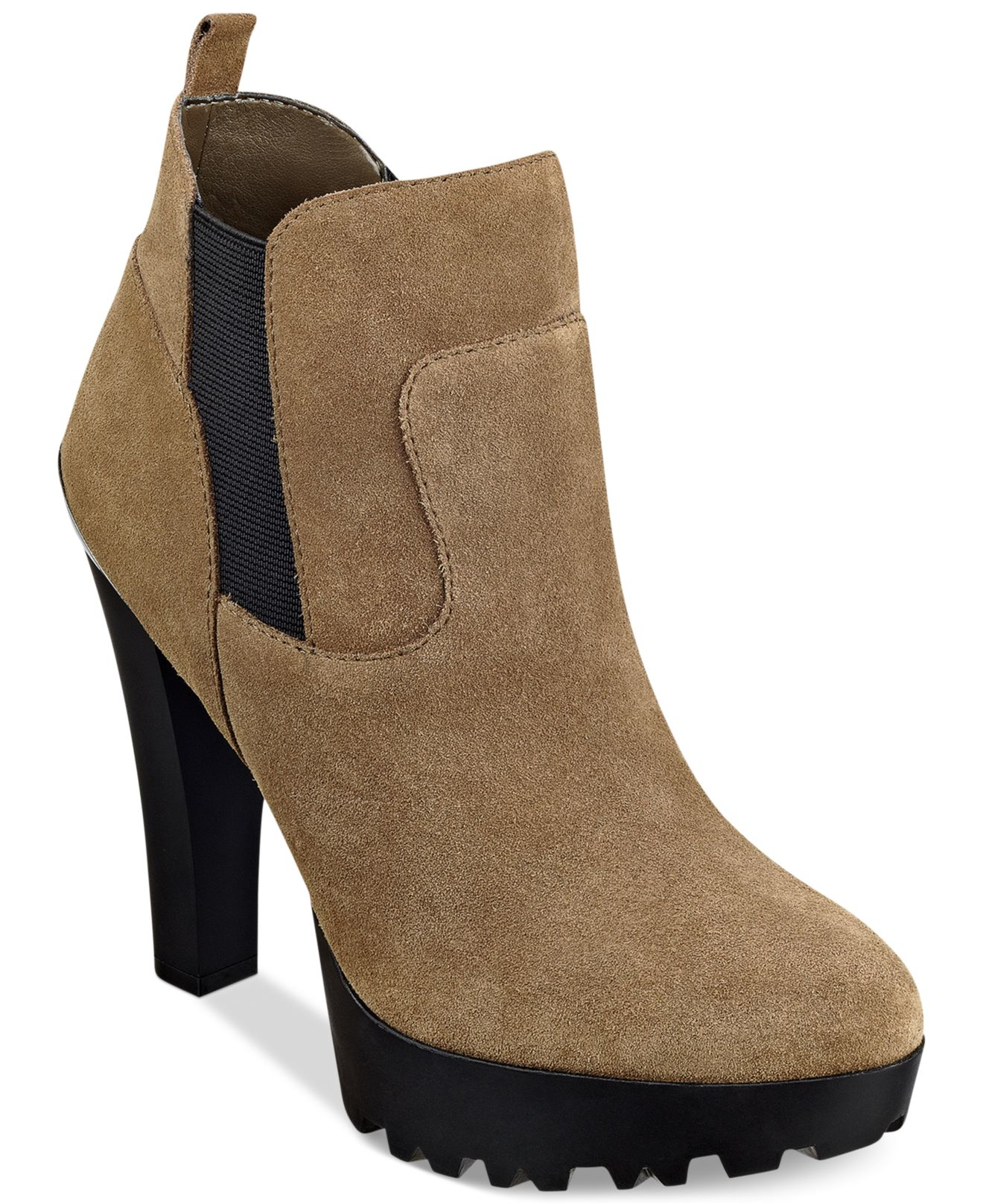 cute platform booties