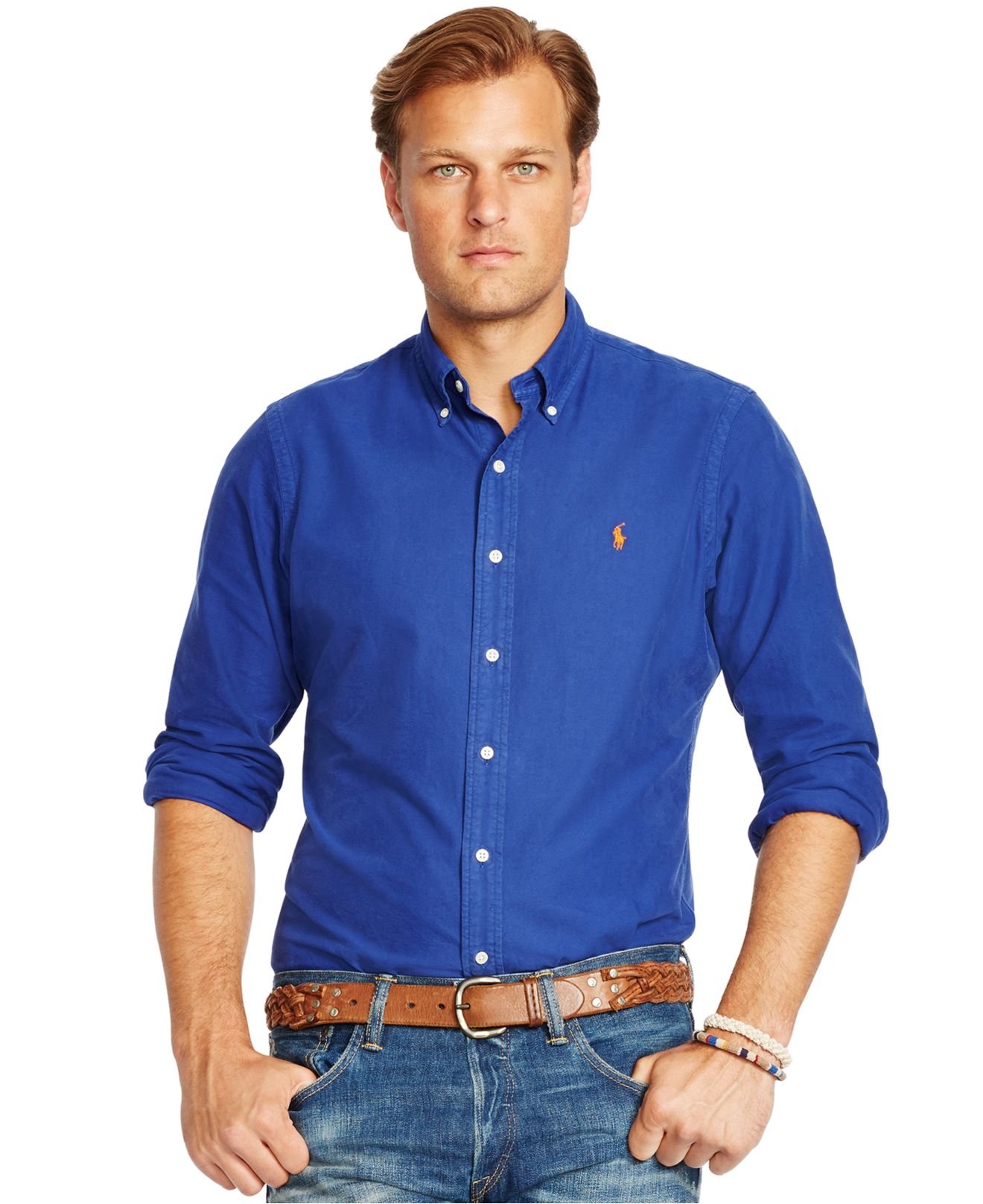 ralph lauren men's oxford shirt