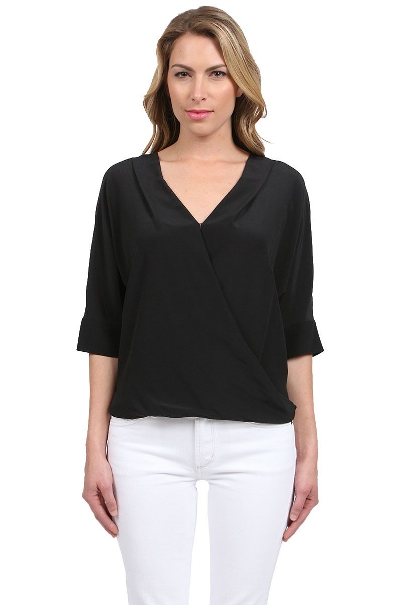 black wrap top uk