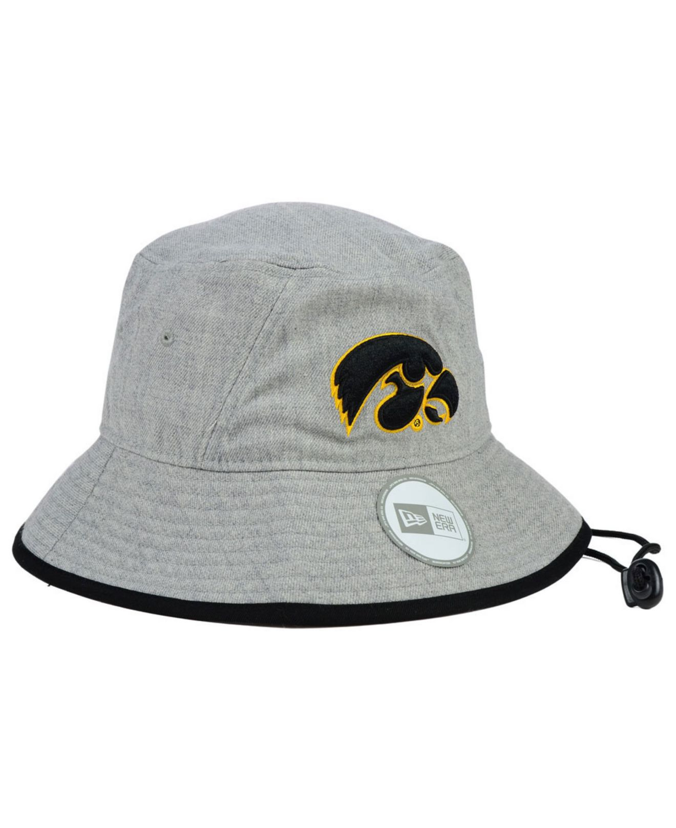KTZ Iowa Hawkeyes Tip Bucket Hat in Gray for Men - Lyst