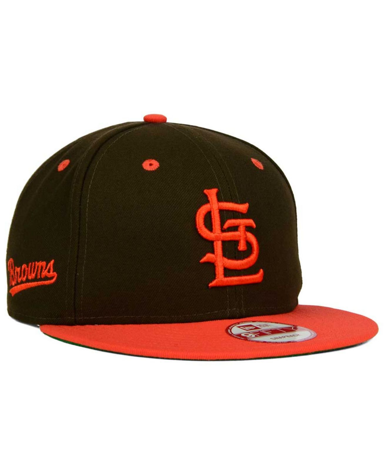 Lyst Ktz St. Louis Browns Mlb 2 Tone Link Cooperstown 9fifty Snapback