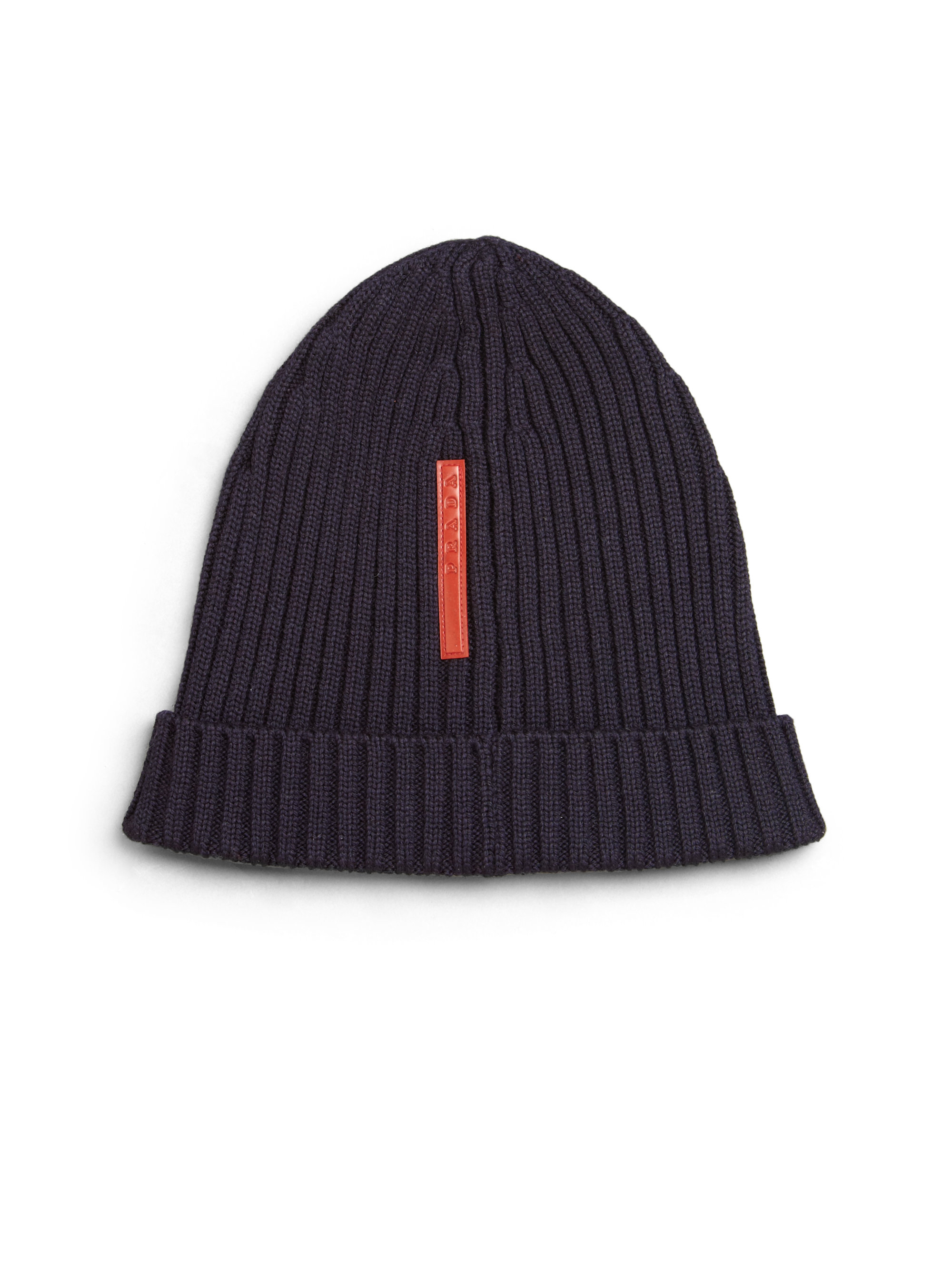 prada beanie grey