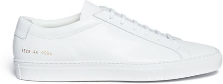 common projects achilles lux nubuck sneakers