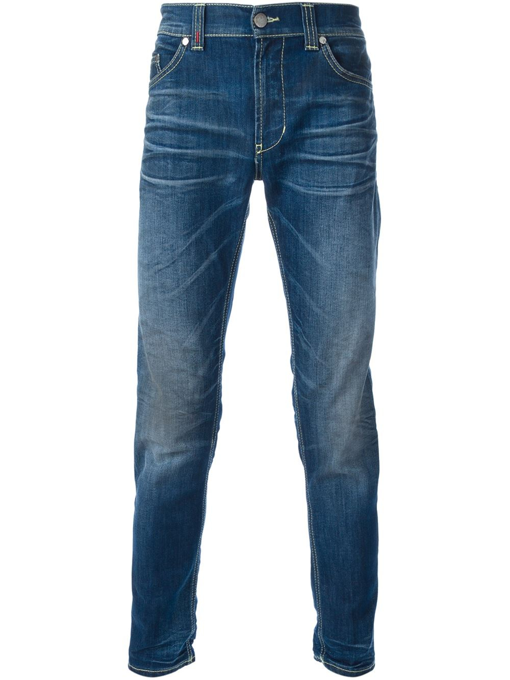 Lyst - Dondup Stone Washed Jeans in Blue for Men
