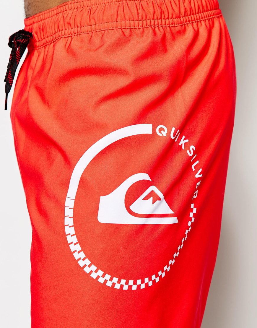 Quiksilver Sideways Volley 17 Inch Swim Shorts in Red for Men - Lyst
Quiksilver Shorts Red