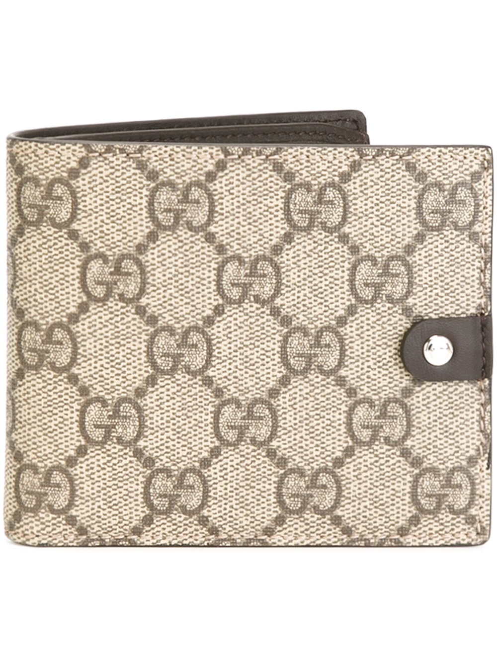 Lyst - Gucci Gg Supreme Wallet in Natural for Men
