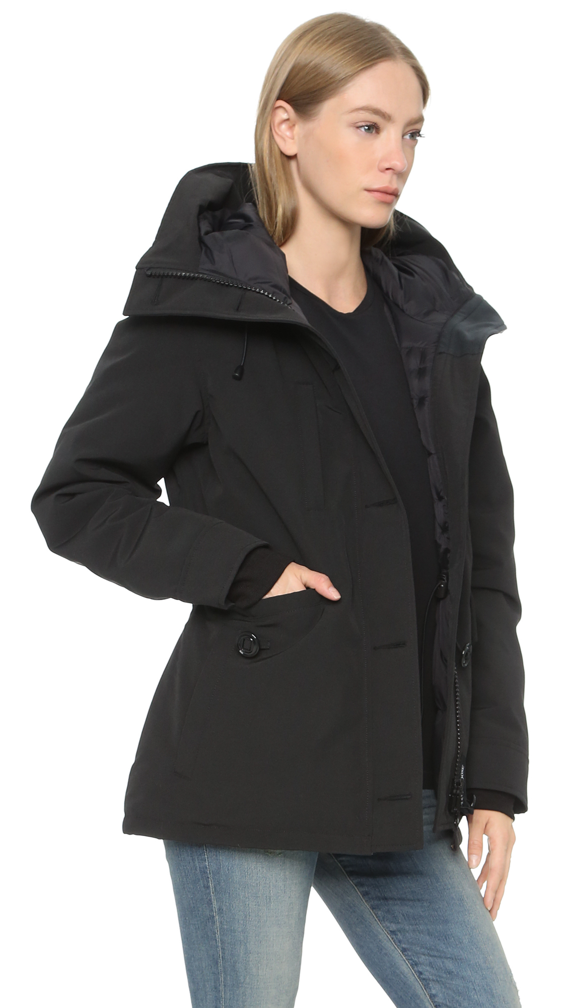 canada goose rideau parka black label canada goose rideau parka black label